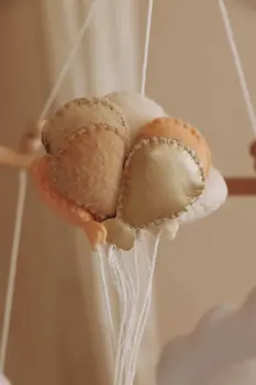 Handmade Bunny baby mobile