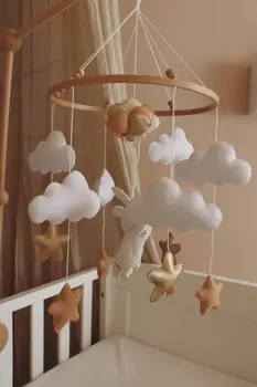 Handmade Bunny baby mobile