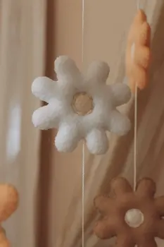 Handmade Flowers baby mobile
