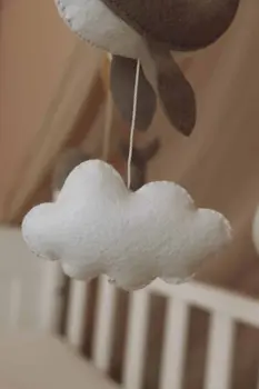 Handmade Little Whales baby mobile
