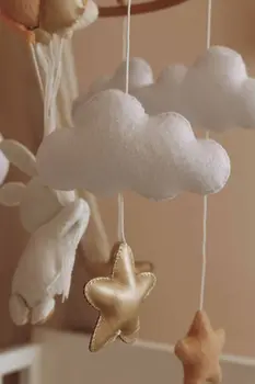 Handmade Bunny baby mobile