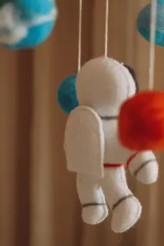 Handmade Astronaut Baby Mobile