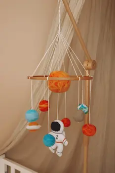 Handmade Astronaut Baby Mobile