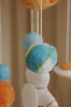 Handmade Astronaut Baby Mobile