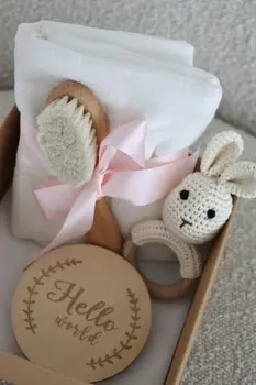 Crochet Giftbox Bunny