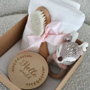 Crochet Giftbox Deer