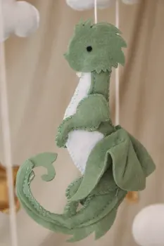 Handmade Dinosaur babymobile