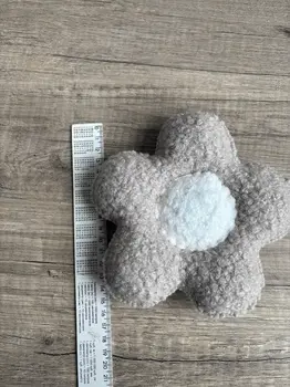Personalized bouclé Wall Decor Baby Name - Gray / White