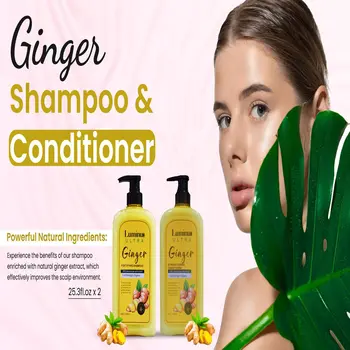 Ginger Shampoo & Conditioner