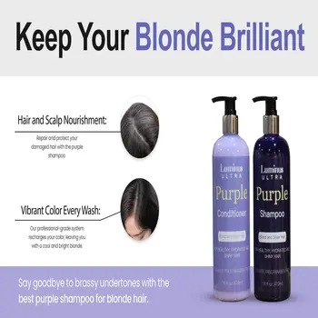 Purple Shampoo & Conditioner