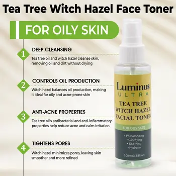 WITCH HAZEL TEA TREE FACIAL TONER