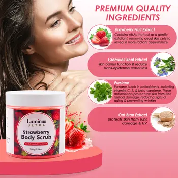 Strawberry Body Scrub