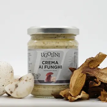 Crema ai funghi porcini e champignon senza glutine 180 gr