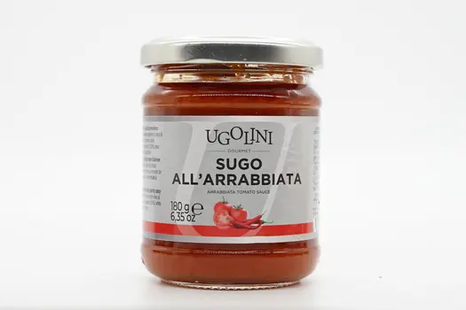 Sugo all'arrabbiata, salsa di polpa di pomodoro senza glutine 180 gr