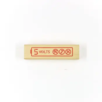 Wooden USB Power Bank - 2200mAh