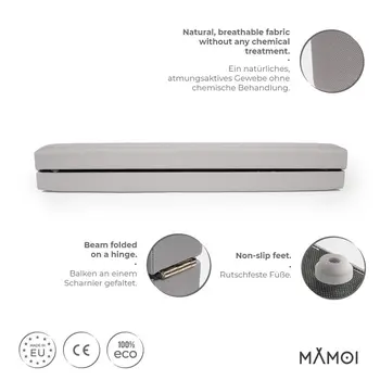 MAMOI® Schwebebalken für zuhause, Balancierbalken für kinder, Balken turnen klappbar, Turngeräte indoor, Balancieren und Turnbalken, Gymnastic bar