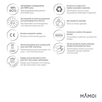 MAMOI® Modules de Motricité Bebe | Structure Mousse Motricité | Bloc de Motricité | Parcours de Motricité Bébé | Bloc Motricité | Structure Motricité Enfant | 100% ECO | Made in EU