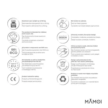 MAMOI® Climbing wall holds for kids | Climbing stones | Climbing holds for kids | Kids Climbing Holds | Rock Climbing Holds | Climbing Wall Holds | Climbing Holds for Wall | Made in EU