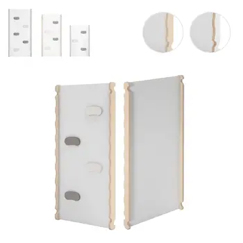 MAMOI® Toboggan interieur pour enfant, Tobogan pour triangle et mur escalade pour bebe, Jeux en bois intérieur, Tobbogan montessori à partir de 1 an 2/3 ans