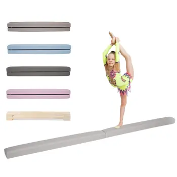 MAMOI® Schwebebalken für zuhause, Balancierbalken für kinder, Balken turnen klappbar, Turngeräte indoor, Balancieren und Turnbalken, Gymnastic bar