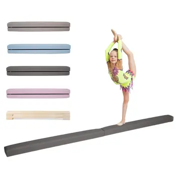 MAMOI® Schwebebalken für zuhause, Balancierbalken für kinder, Balken turnen klappbar, Turngeräte indoor, Balancieren und Turnbalken, Gymnastic bar