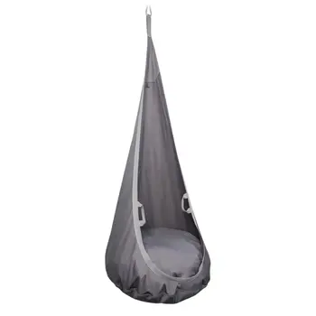 MAMOI® Hängesessel für kinder, Schaukel für kinderzimmer, Hängehöhle, Hängeschaukel, Sensory swing, Schaukeltuch indoor, Hängesack, Tuchschaukel, Babyschaukel, Hängetuch