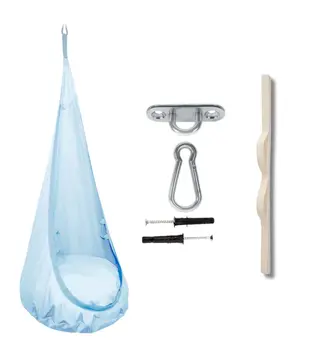 MAMOI® Hängesessel für kinder, Schaukel für kinderzimmer, Hängehöhle, Hängeschaukel, Sensory swing, Schaukeltuch indoor, Hängesack, Tuchschaukel, Babyschaukel, Hängetuch