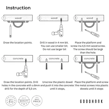 MAMOI® Ceiling hook, Heavy duty bracket, Attachment and hanging accessories for baby swing, swing chair and hammock, Ceiling mount and punch bag hooks