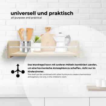 MAMOI® Bücherregal für kinder, Bücherkiste für kinderzimmer, Book shelf, Buchregal, Wandregal kinderregal, Kinderbücherregal, Bücherbank aus holz, Kindermöbel für kleines kind montessori