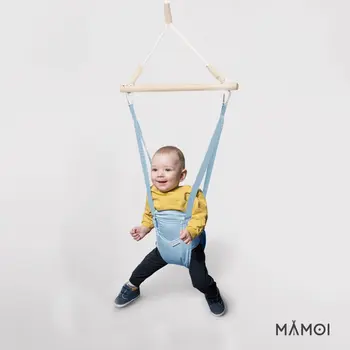 MAMOI® Sauteur suspendus pour bebe â partir de 6 mois, Jumperoo balancoire interieur, Sièges balançoire de porte, Transat balancelle, Baby bouncer et jolly jumper, Door swing