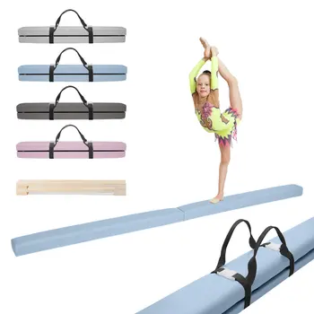 MAMOI® Schwebebalken für zuhause, Balancierbalken für kinder, Balken turnen klappbar, Turngeräte indoor, Balancieren und Turnbalken, Gymnastic bar