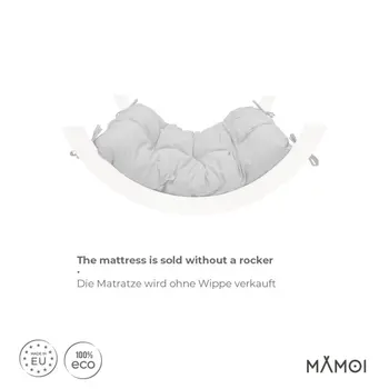 MAMOI® Coussin pour Triangle d'escalade balançoire, Coussin pour Triangle intérieur, Escalade enfant, Balancoire bebe, Espalier enfant