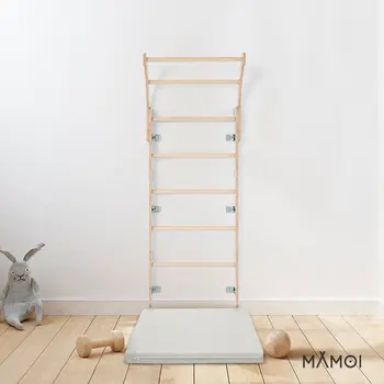 MAMOI® Spielmatte für baby, Turnmatte für kinder indoor, Matte für kinderzimmer boden, Bodenmatte, Hüpfmatte, Sprungmatte, Turnmatten hüpfmatratze, Gymnastikmatte, Spielmatratze, Sportmatte