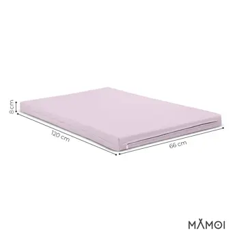 MAMOI® Baby gymnastics and play mat pink, Floor matt for baby gym, Activity soft playmats for toddlers and kids, Toddler playmat, Play mats from birth -6 months