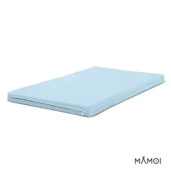 MAMOI® Baby gymnastics and play mat blue, Floor matt for baby gym, Activity soft playmats for toddlers and kids, Toddler playmat, Play mats from birth -6 months