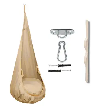 MAMOI® Cocon hamac pour enfant, Fauteuil suspendu pour bebe, Balançoire de coton, Balancoire sensorielle interieur, Jeu sensoriel autisme