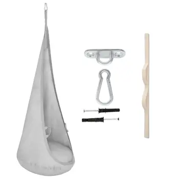 MAMOI® Hängesessel für kinder, Schaukel für kinderzimmer, Hängehöhle, Hängeschaukel, Sensory swing, Schaukeltuch indoor, Hängesack, Tuchschaukel, Babyschaukel, Hängetuch