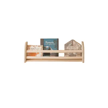 MAMOI® Libreria verticale per bambini, Porta libri in legno naturale, Scaffale librerie bambino, Mobile bambini montessoriana design moderno scandinavo