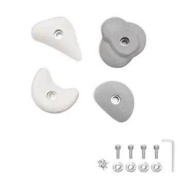 MAMOI® Uchwyty do wspinaczki | Zestaw uchwytów do wspinaczki | Kamienie do wspinaczki na ścianę | Uchwyty do wspinaczki dla dzieci | Uchwyty do ścianki boulderowej | Zestaw montażowe