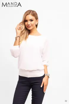 Raw muslin top