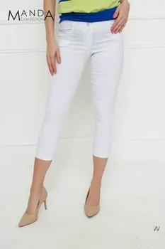 White fishing pants