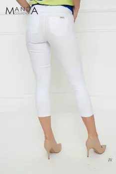 White fishing pants