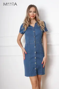 Denim dress