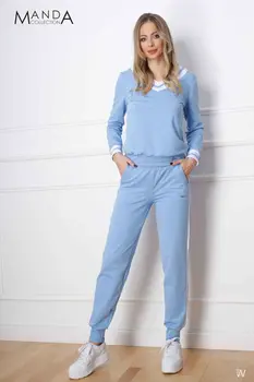 Light blue sweatpants