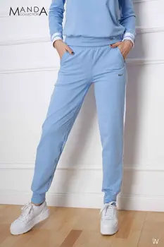 Light blue sweatpants