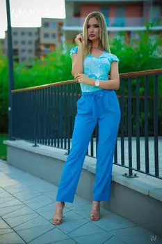 Royal blue pants