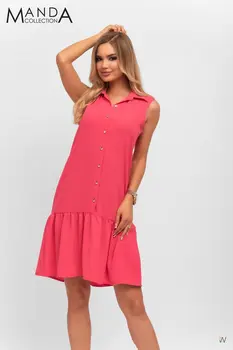 Coral dress