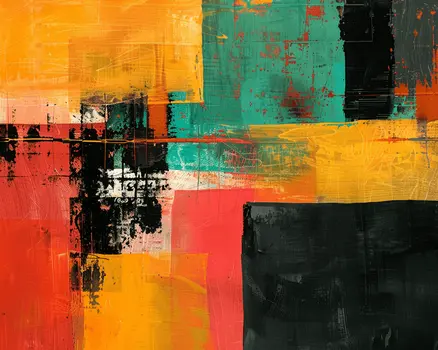Slighlty Japandi Abstract 5"x7" Art Print