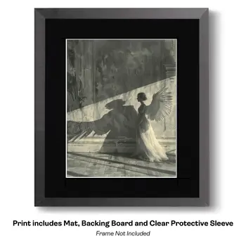 An Angel Walking 8”x10” Art Print