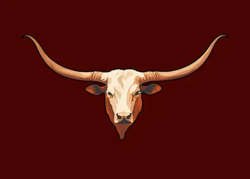 Classic Longhorn 8”x10” Art Print